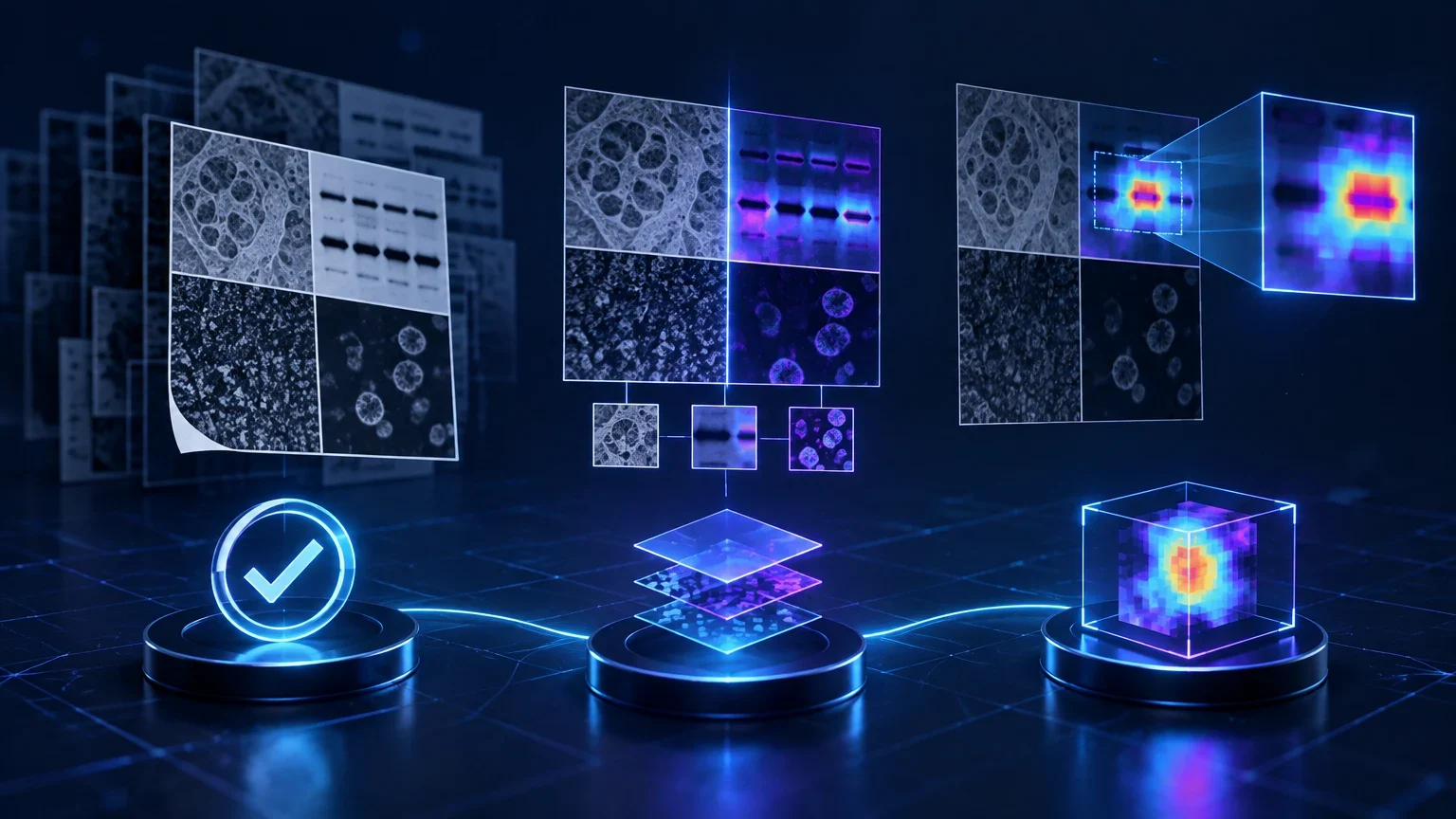 AEGIS: what this benchmark measures in manipulated academic images, and why detection, explanation, and localization are not the same result