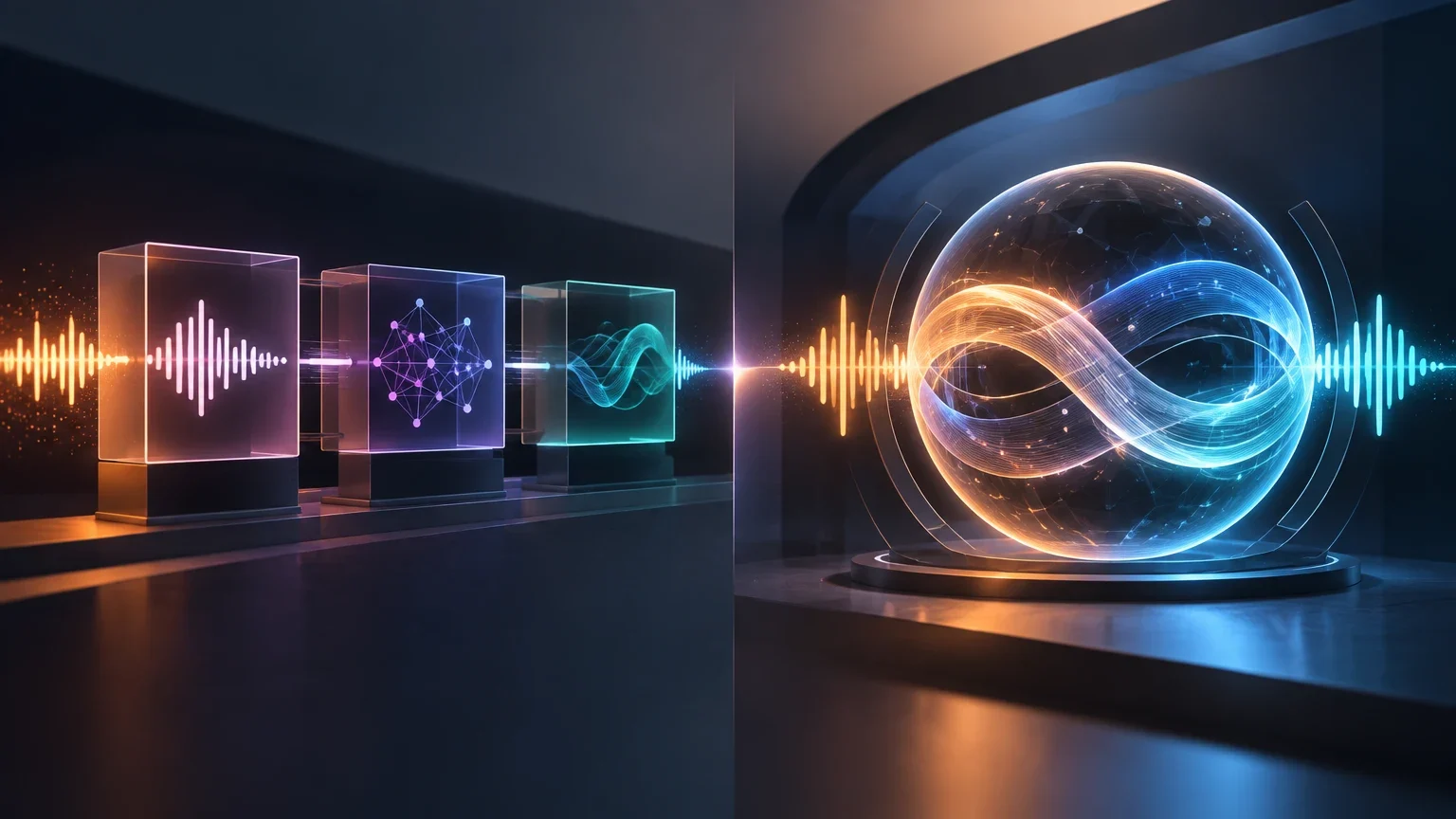 DeepSeek V4.1 Flash + Eleven v3 vs. full-duplex voice: how to compare the architectures