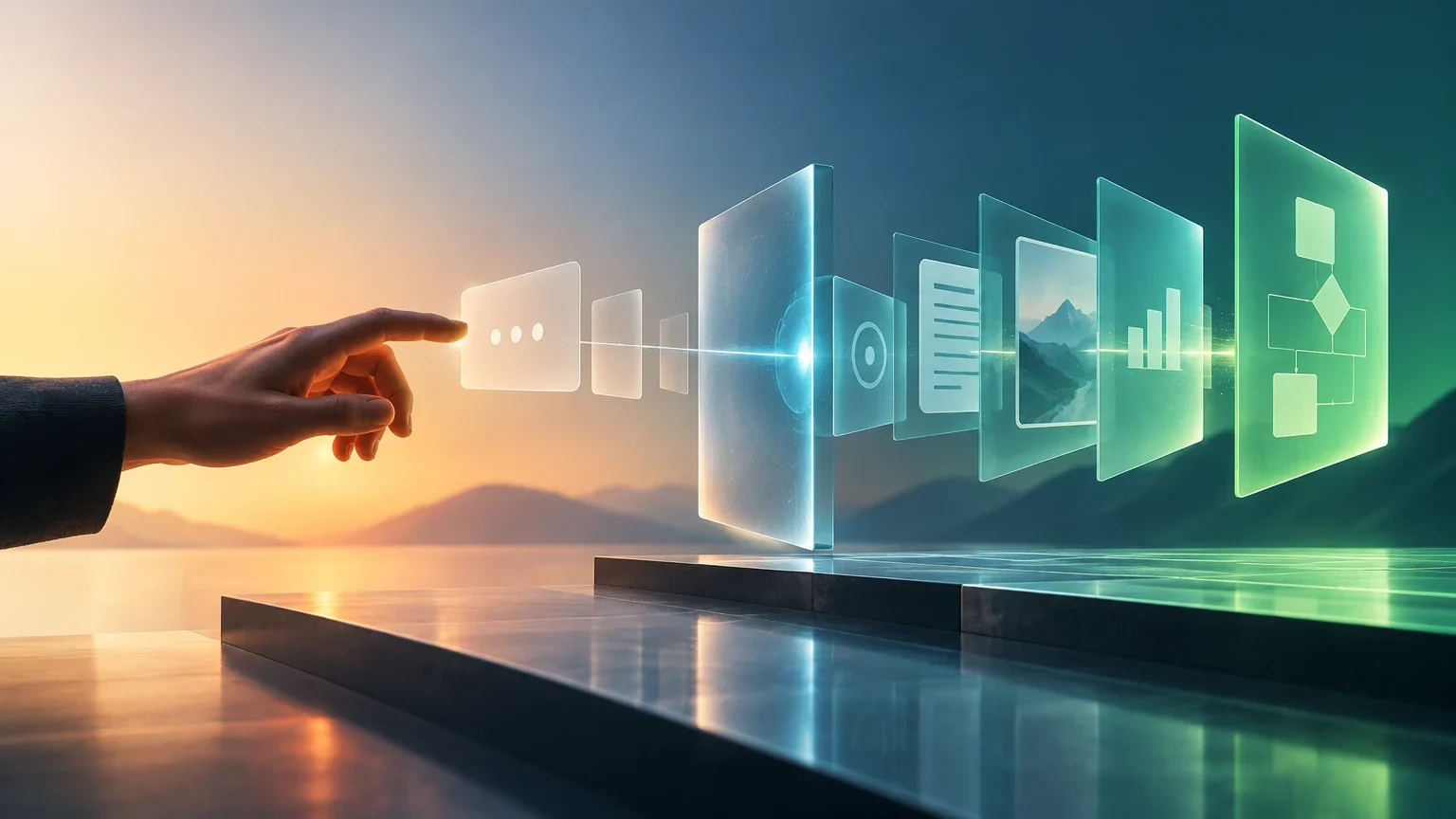From Answering to Acting: How the Interface Between People and AI Has Changed
