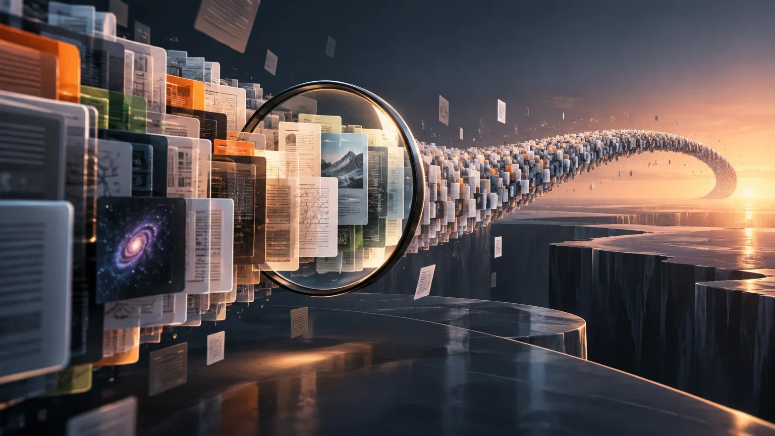 Ilustración editorial para De 4K a 1 millón de tokens: cómo evolucionó la ventana de contexto y por qué más contexto no equivale a mejor memoria