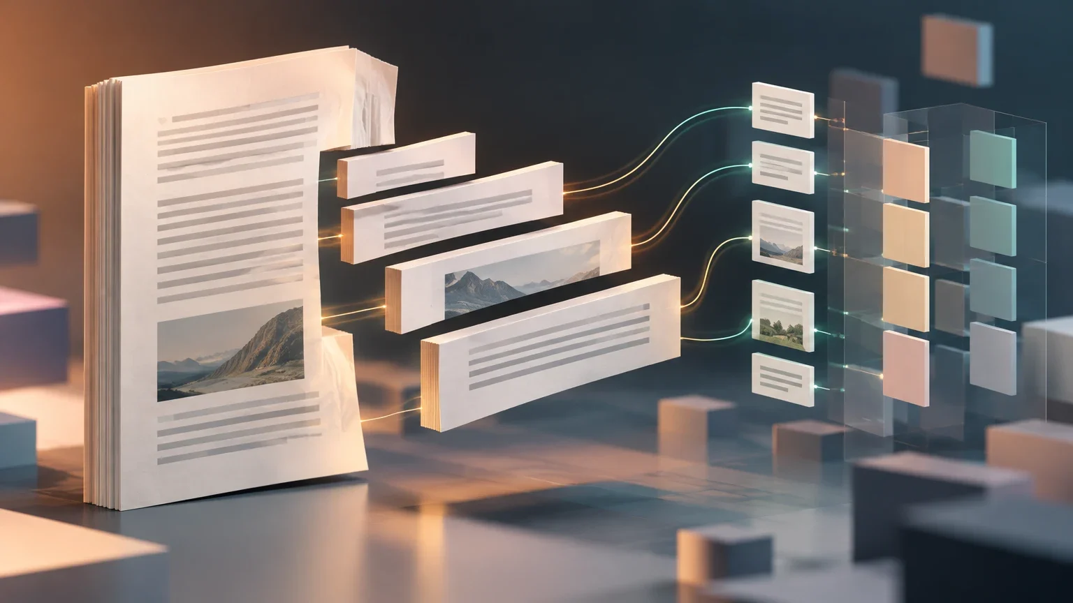 Frammentazione dei documenti (Chunking): definizione, strategie e limiti